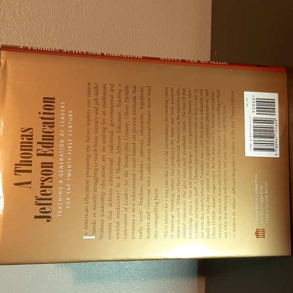 Thomas Jefferson Education: Teaching A Generation Oliver Van Deville Homeschool - Picture 2 of 3